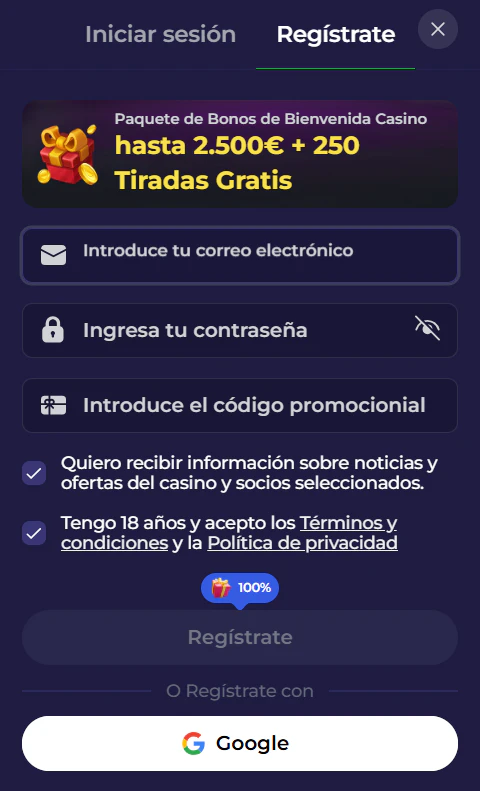Alta de usuario y acceso a la cuenta personal en Lazybar